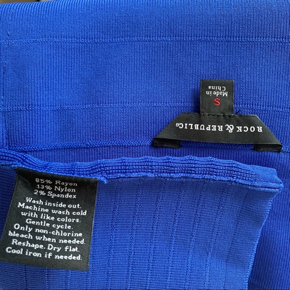 NWOT Rock & Republic Knit Bodycon Mini Skirt - Picture 4 of 4